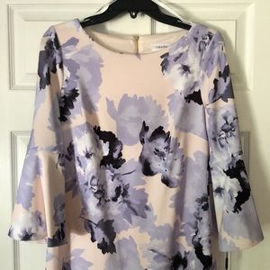 NWT Calvin Klein floral dress